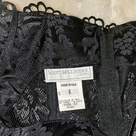 Vintage Scott Mcclintock Designer Dress - Picture 2 of 8